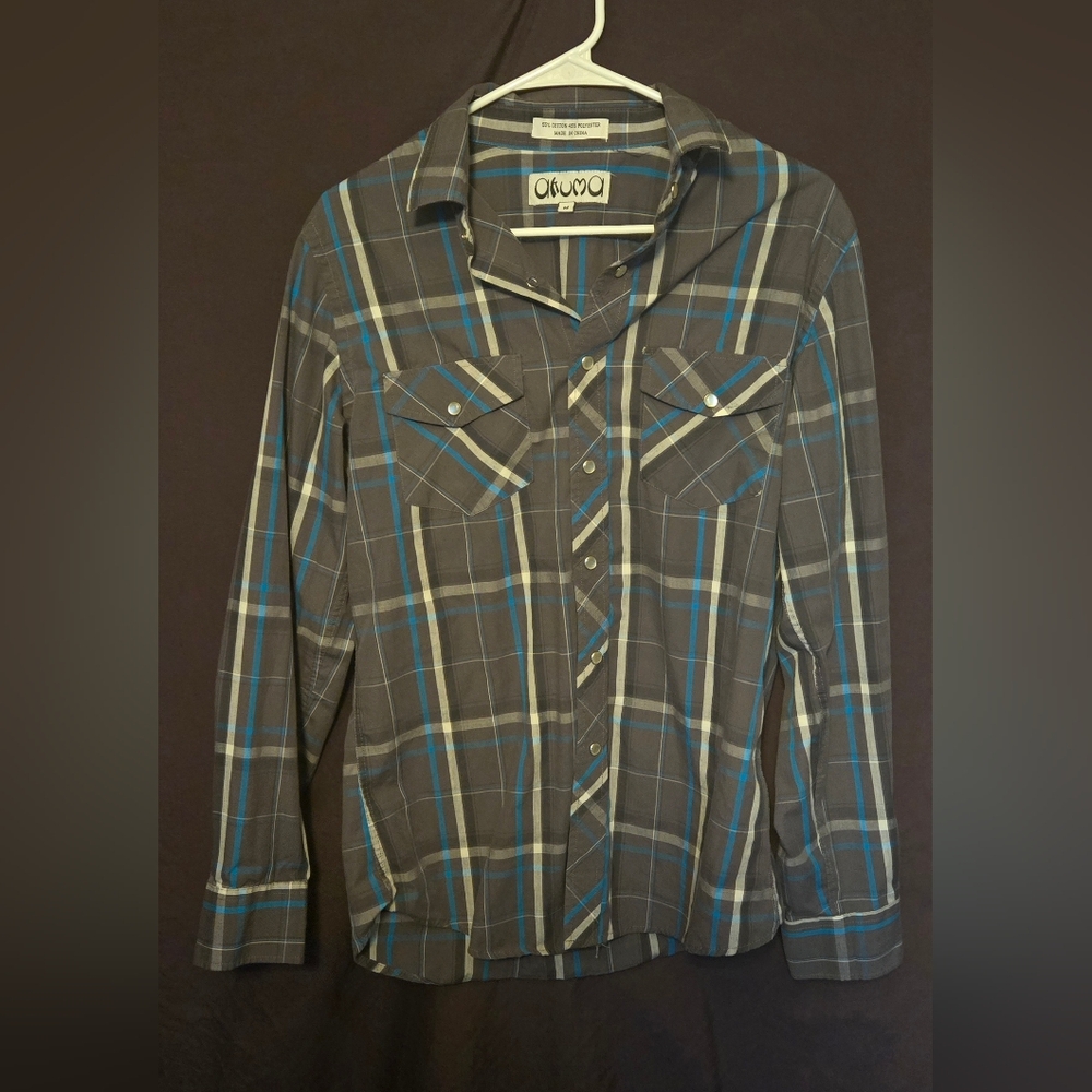 Akuma Pearl Snap Western Shirt